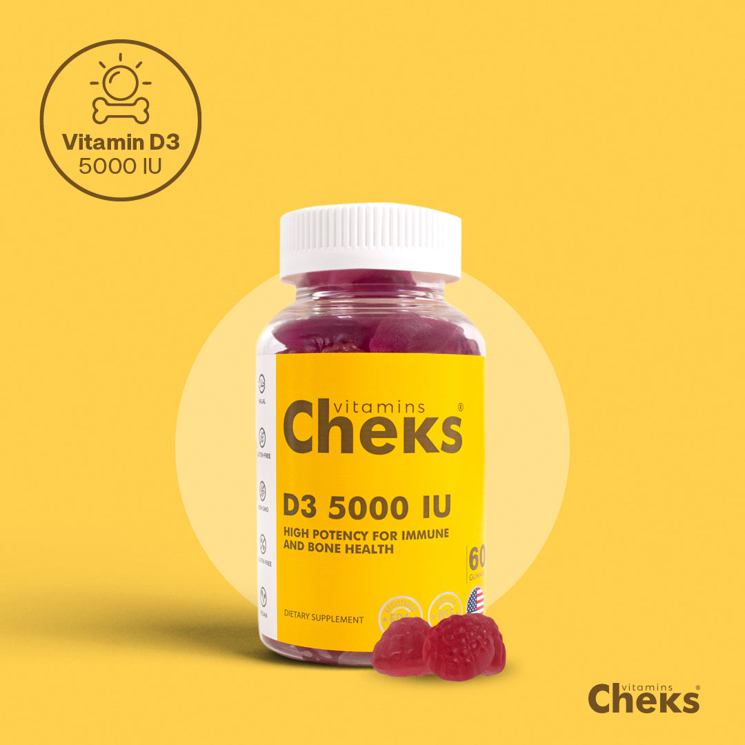 Vitamine D3 5000 UI – Renforce Tes Défenses Et Soutient La Santé Des Os – 120 Comprimés