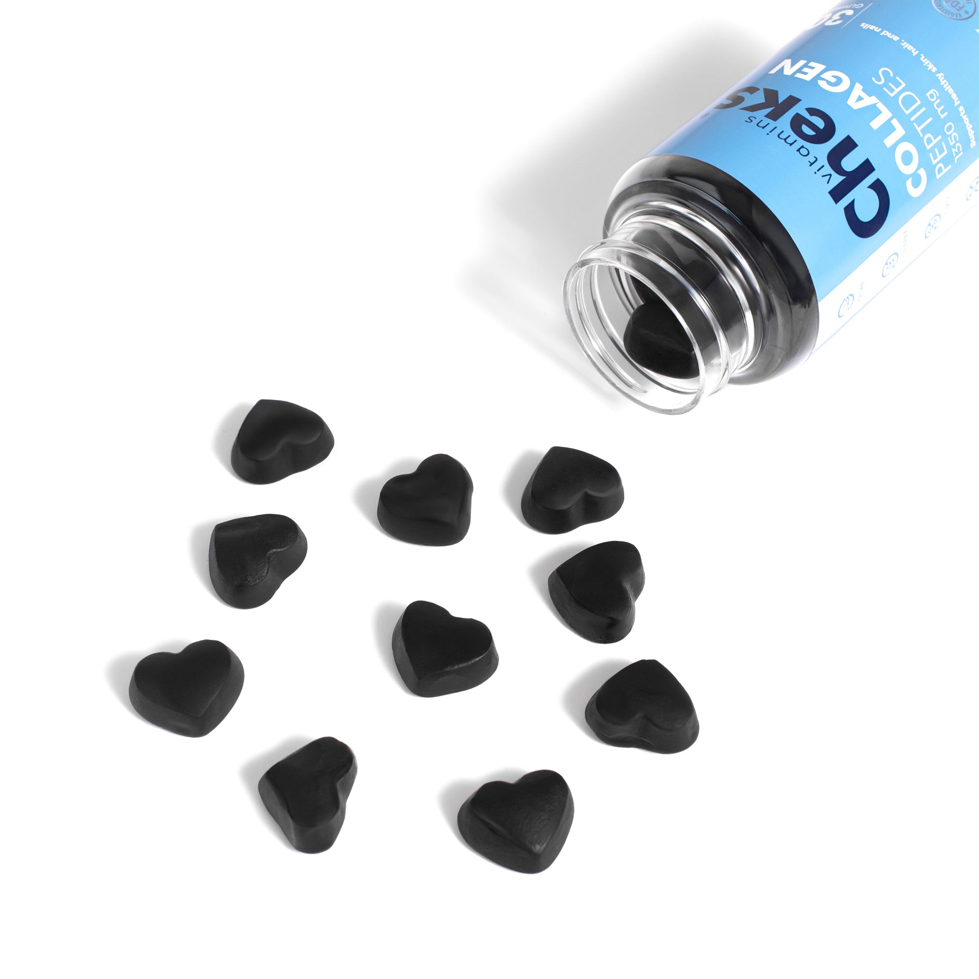 Collagen Peptides 1350mg Gummies - CHEKS