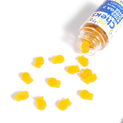 Kids Omega 3 DHA 250mg Gummies - CHEKS