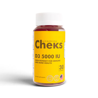 Vitamin D3 5000 UI Gummies - CHEKS