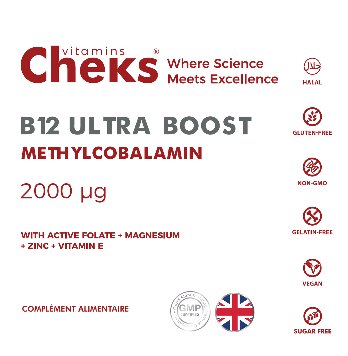 B12 Ultra Boost - CHEKS