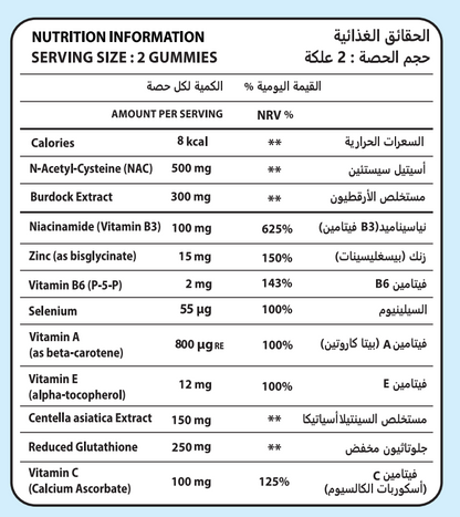 B-Acne UltraClear Gummies - CHEKS