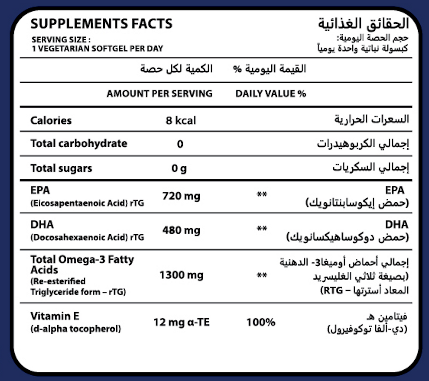 OMEGA3 EPA720/DHA480