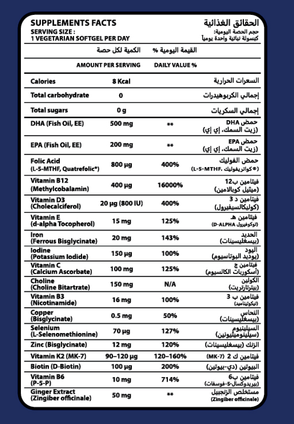 CHEKS DHA NATALGEN®