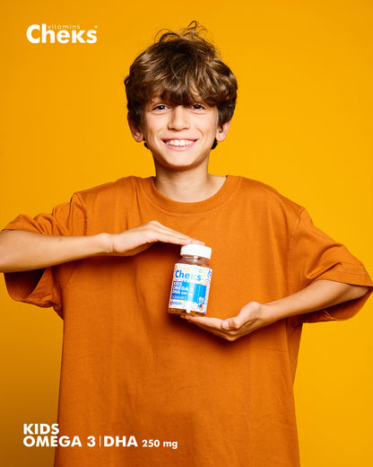 Kids Omega 3 DHA 250mg Gummies