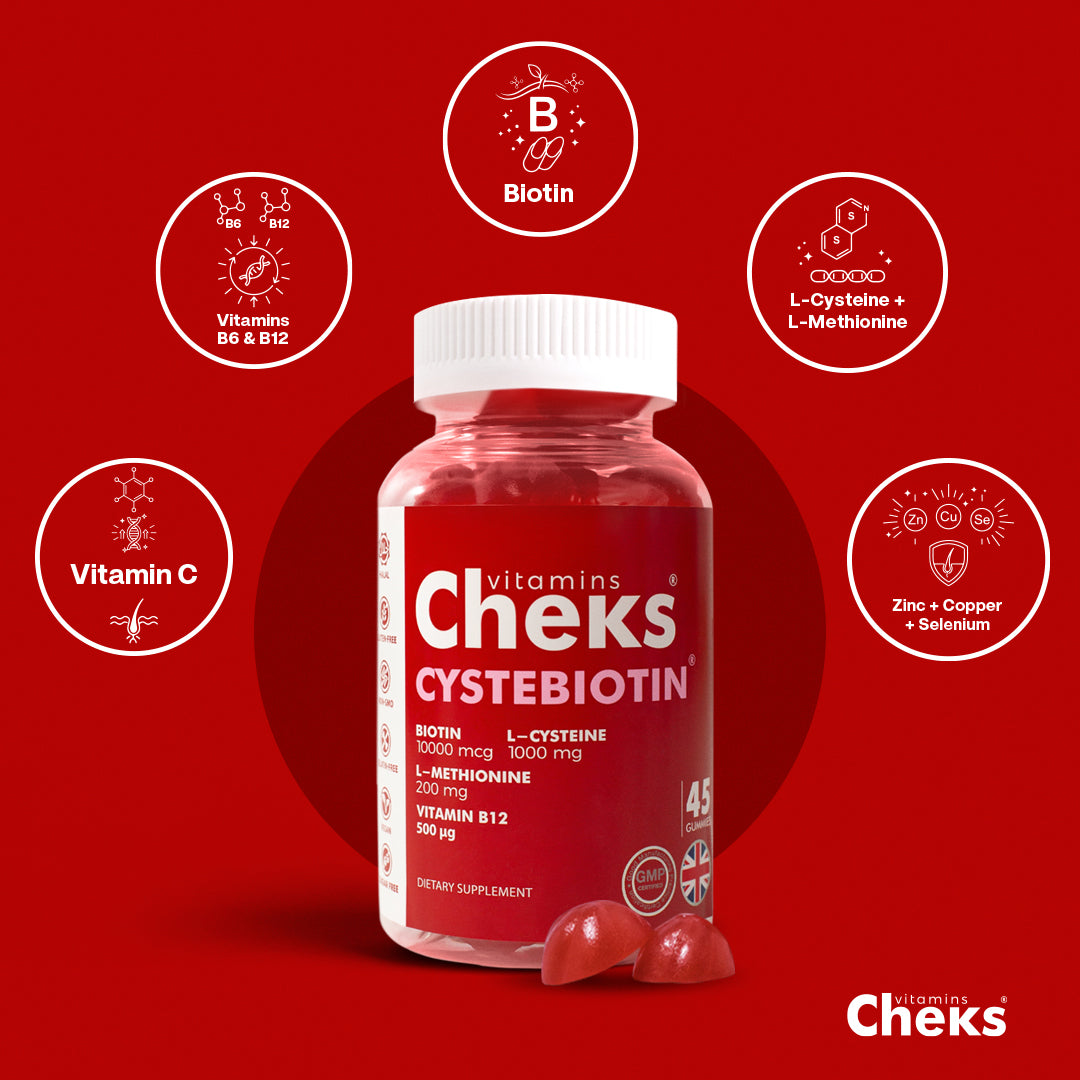 Cystebiotin Cheveux et ongles - CHEKS