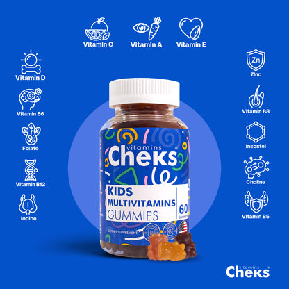 Cheks Kids Multivitamins Gummies enfants - CHEKS