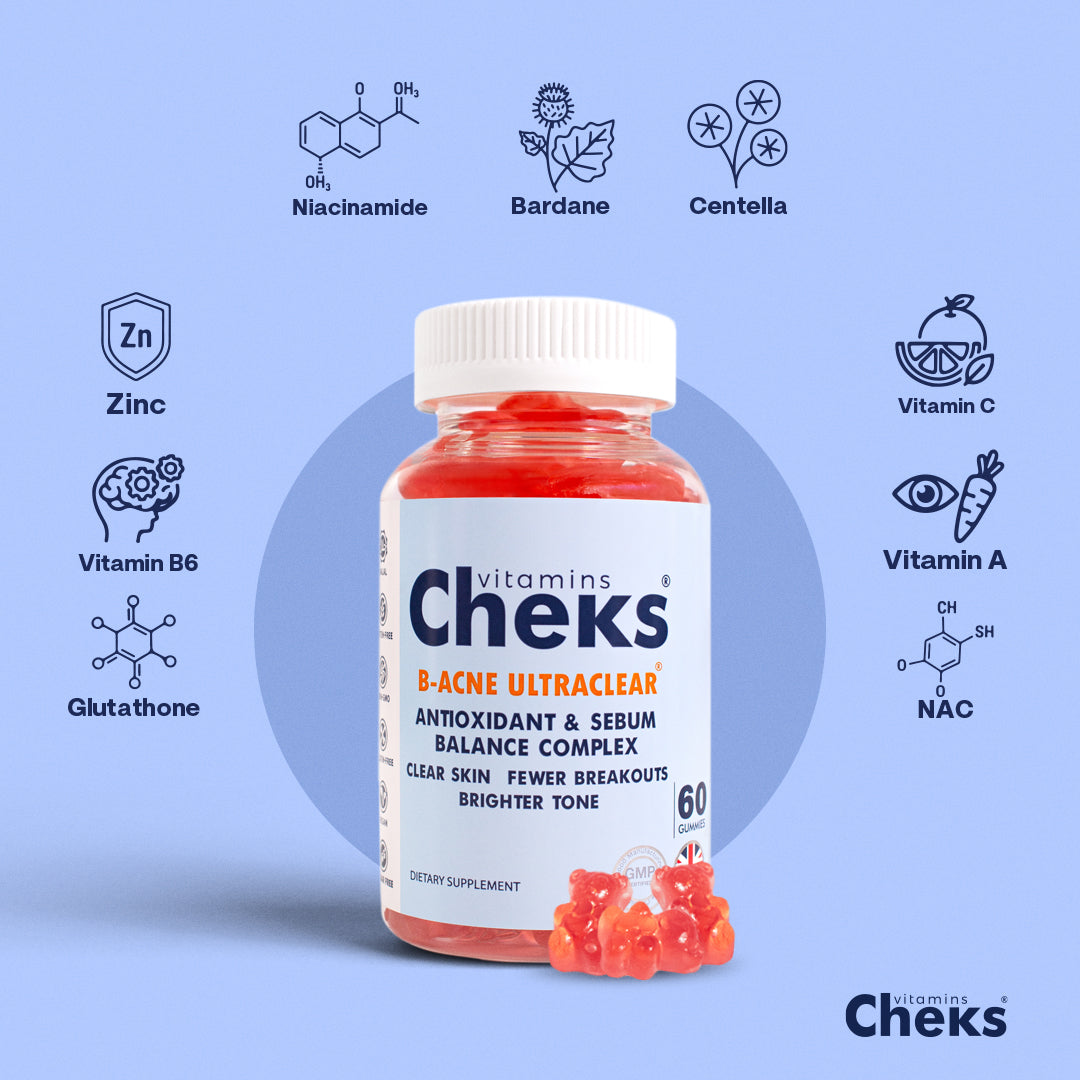 B-Acne UltraClear Gummies - CHEKS